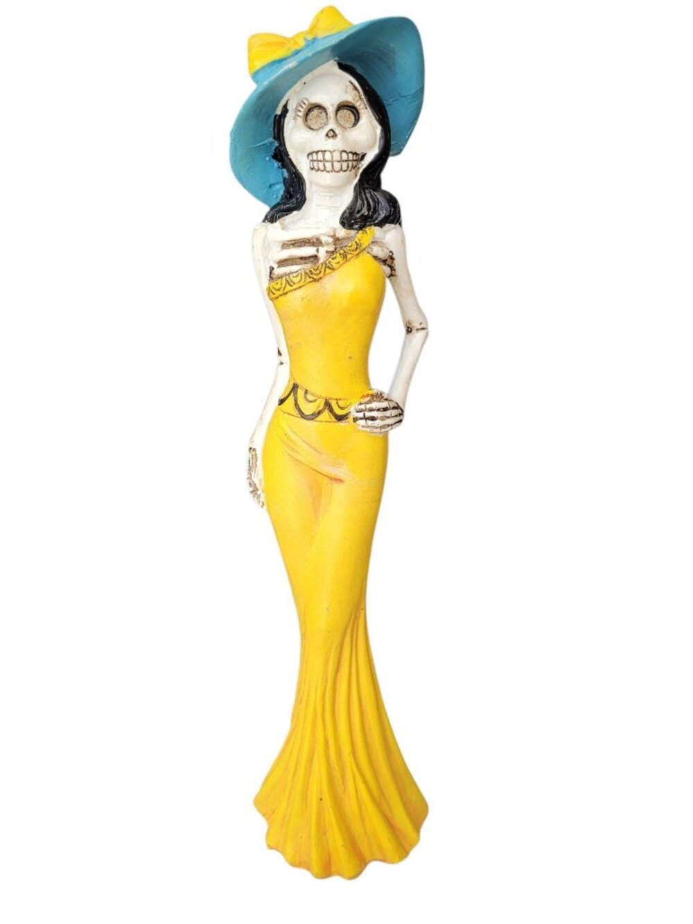 La Catrina Mexicana Mexican Skull Art 12.5 Statue Day of the Dead Día de Muertos